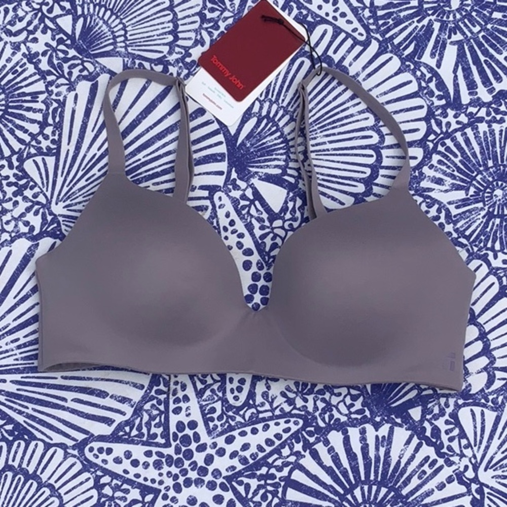 NWT Tommy John Second Skin Lined Demi-Bra 34C